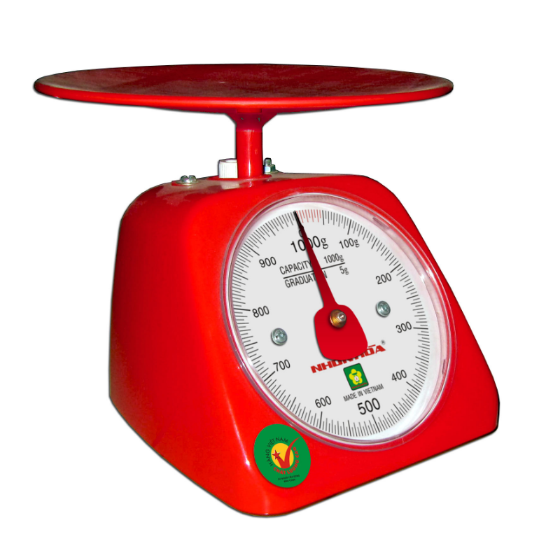 Cân nhựa Nhơn Hòa 1kg NHPS-CR-1 - màu ngẫu nhiên